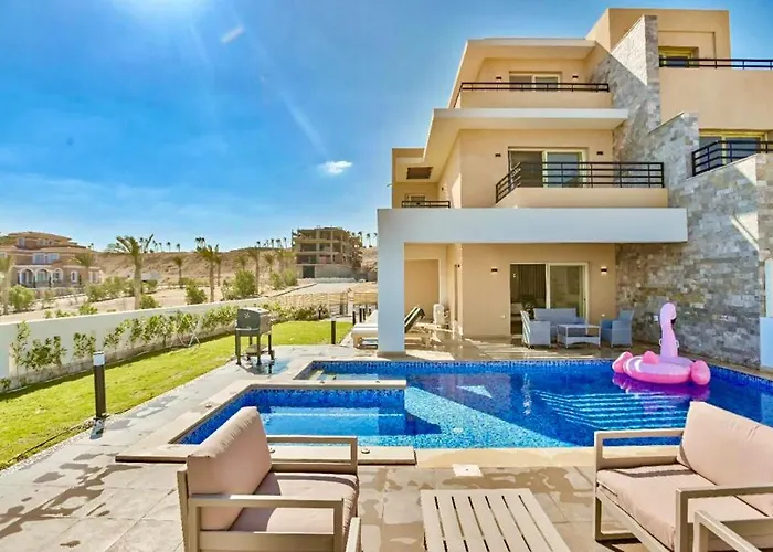 Sahl Hasheesh Sea-view With Private Pool Villa *
